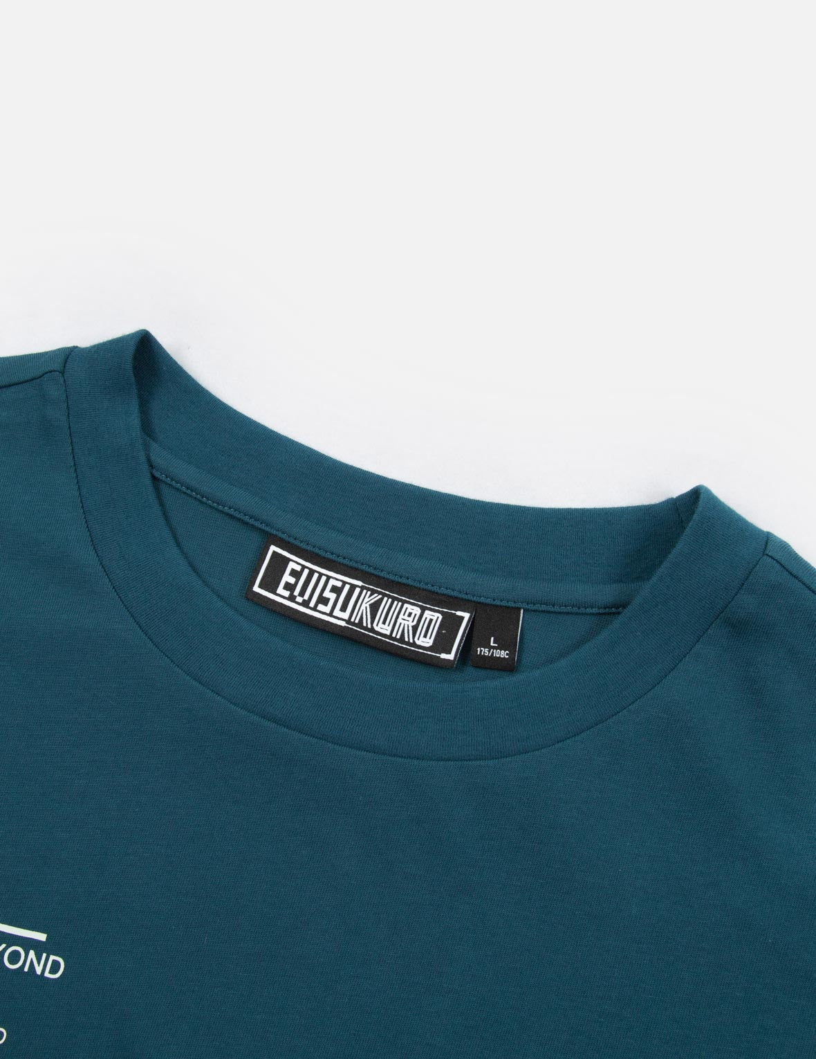 Logo and Slogan Print T-shirt