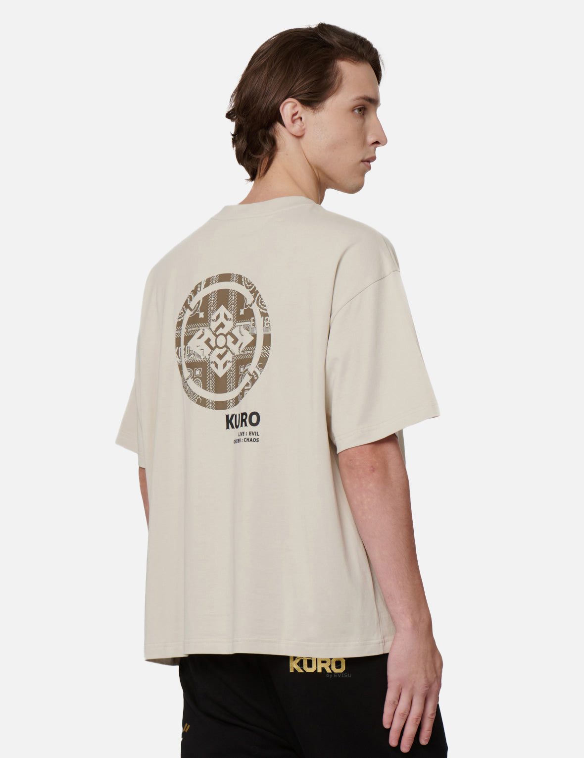 Paisley Kamon Print T-shirt