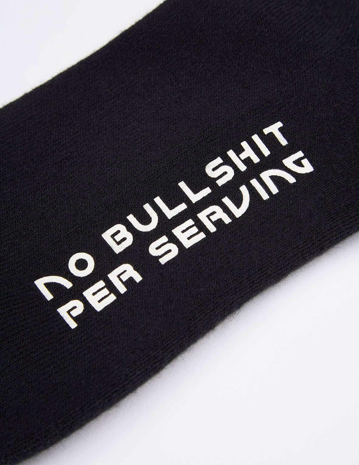 <p>Designed with an orange and black palette, this pair of socks also comes with EVISUKURO logo jacquard and wave pattern seagull embroidery. The slogan of “No bullshit per serving” can be found at the bottom for a cool take.</p><li>Seagull embroidery, EV
