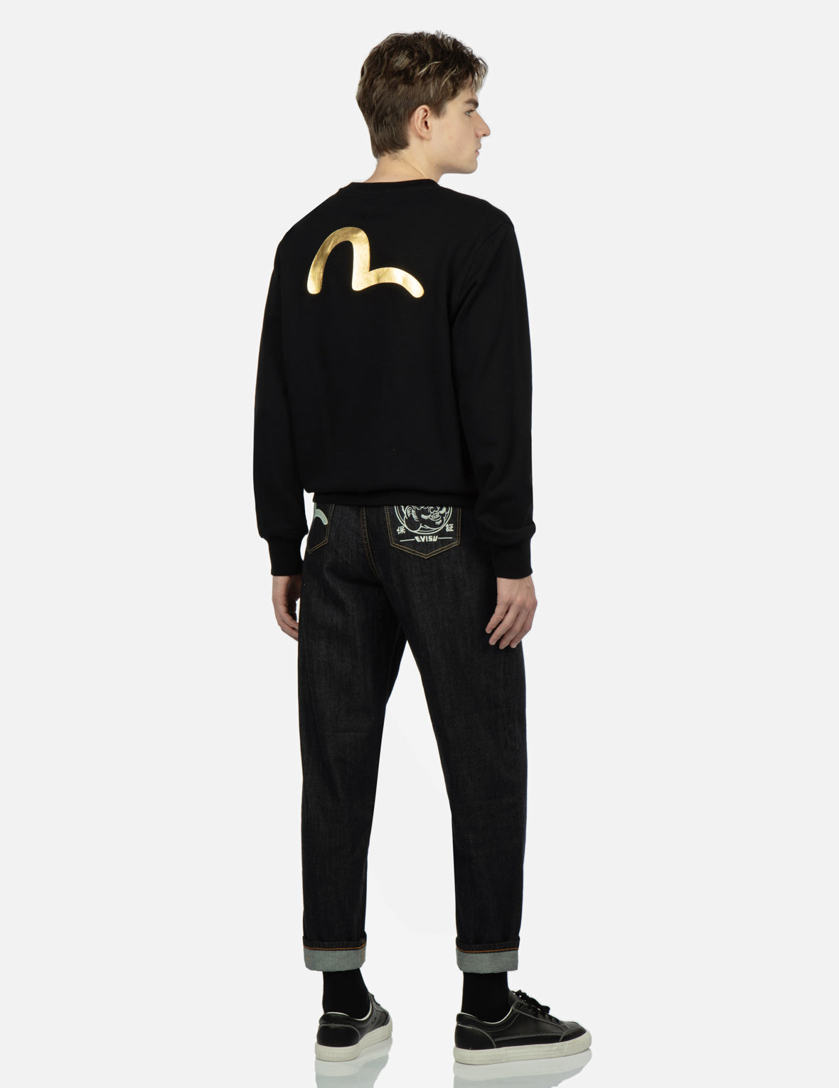 Godhead Embroidery Relax-Fit Jeans #2010