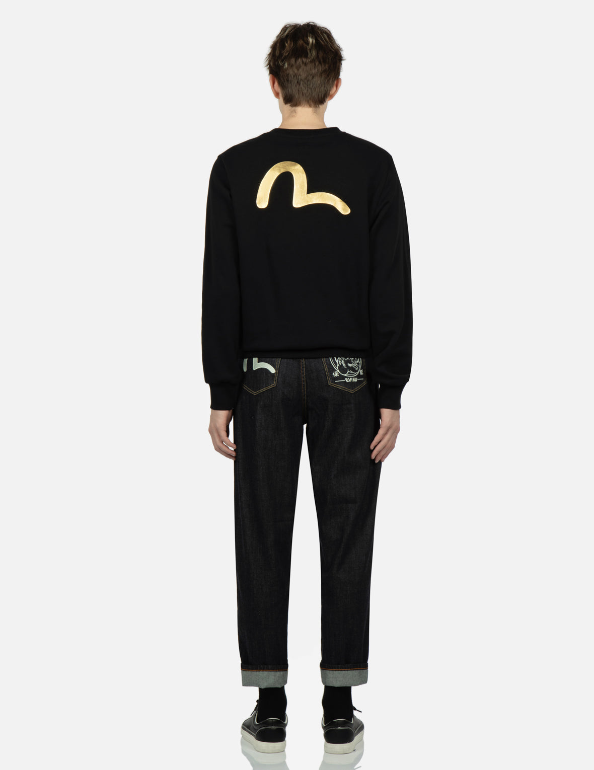 Godhead Embroidery Relax-Fit Jeans #2010