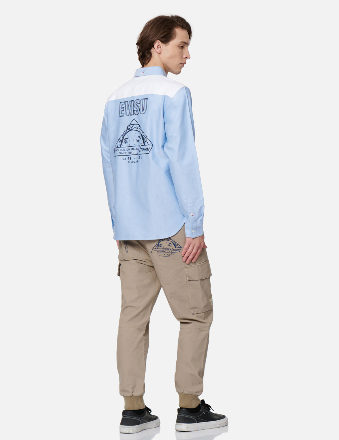 Hide-and-Seek Godhead Print Oxford Shirt