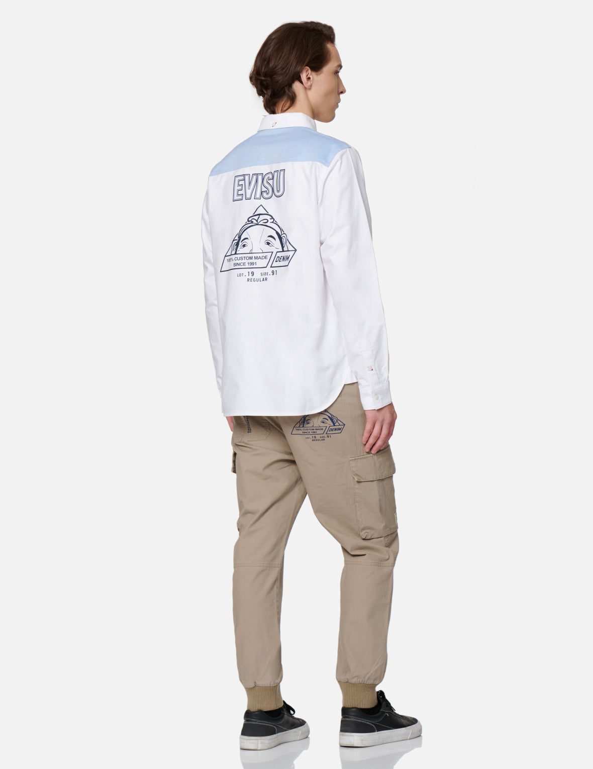 Hide-and-Seek Godhead Print Oxford Shirt