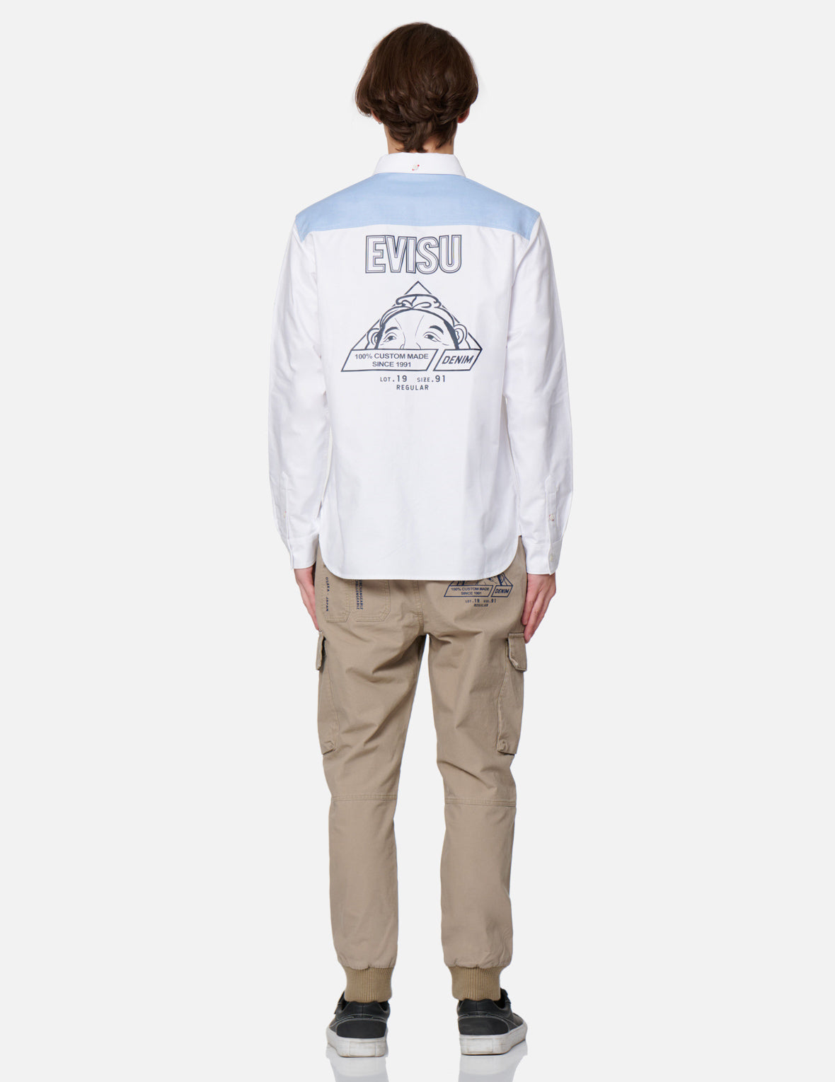 Hide-and-Seek Godhead Print Oxford Shirt