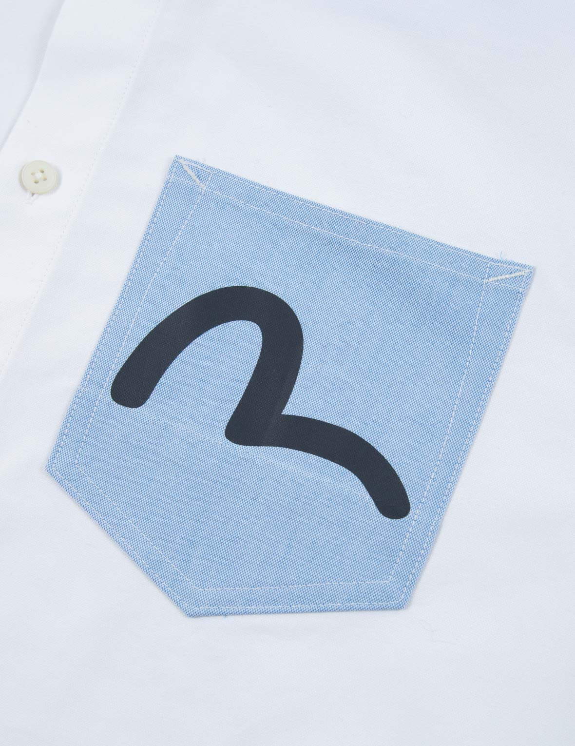 Hide-and-Seek Godhead Print Oxford Shirt