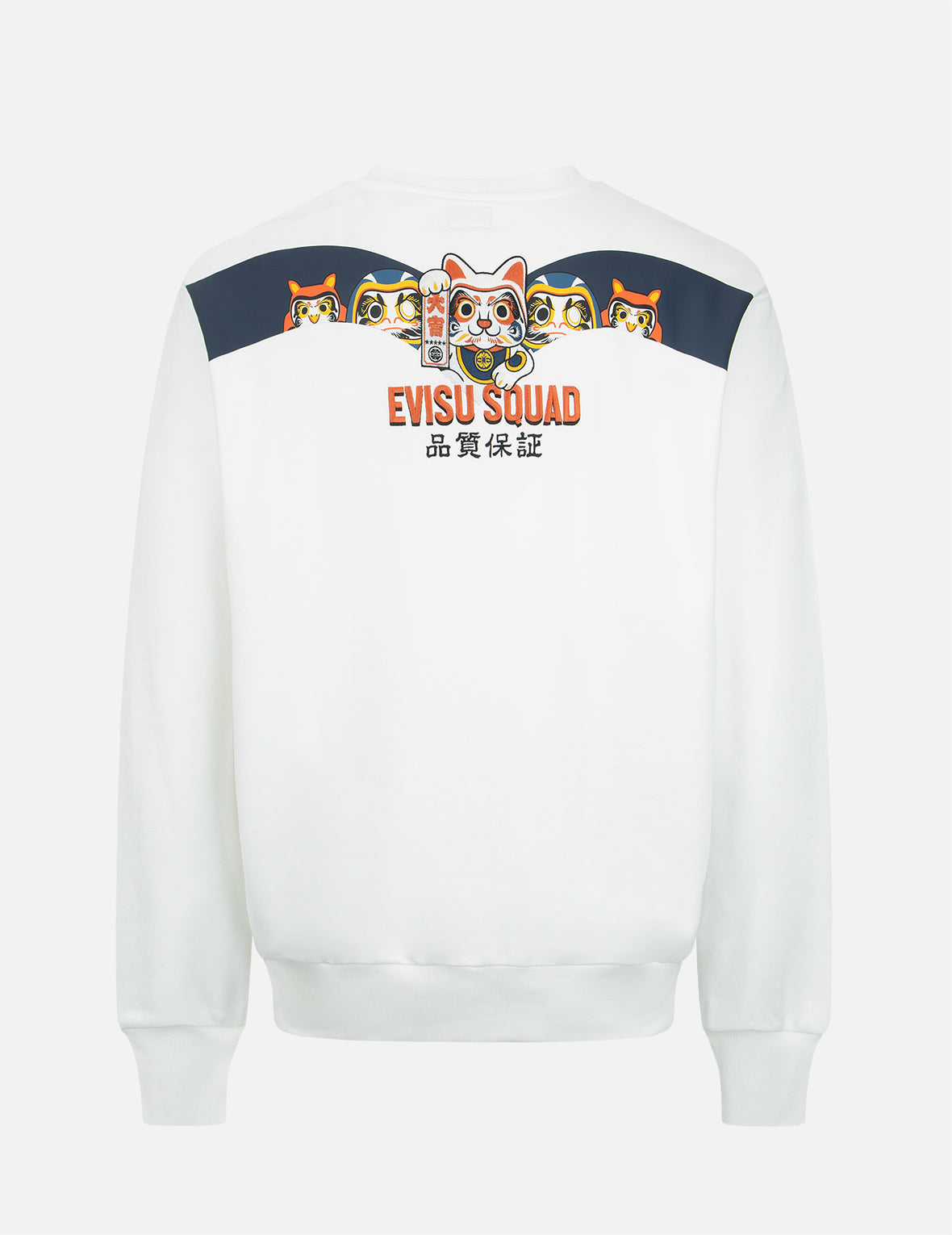 EVISU Squad Daicock Print Sweatshirt