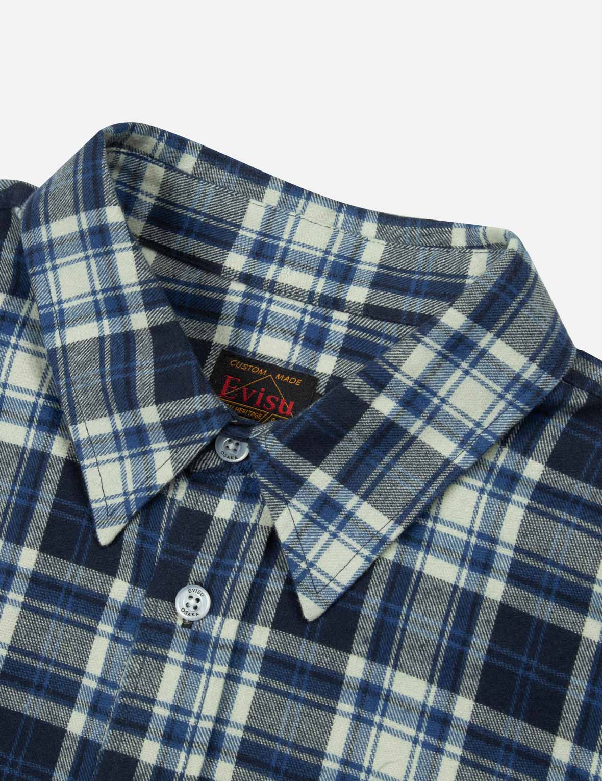 Multi-logo Daicock Print Relax Fit Check Shirt