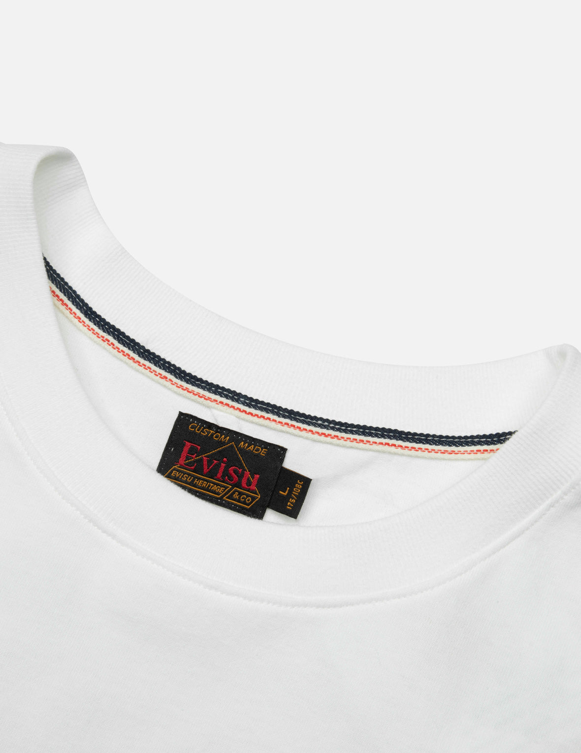 忍者達摩與商標印花常規版型T恤