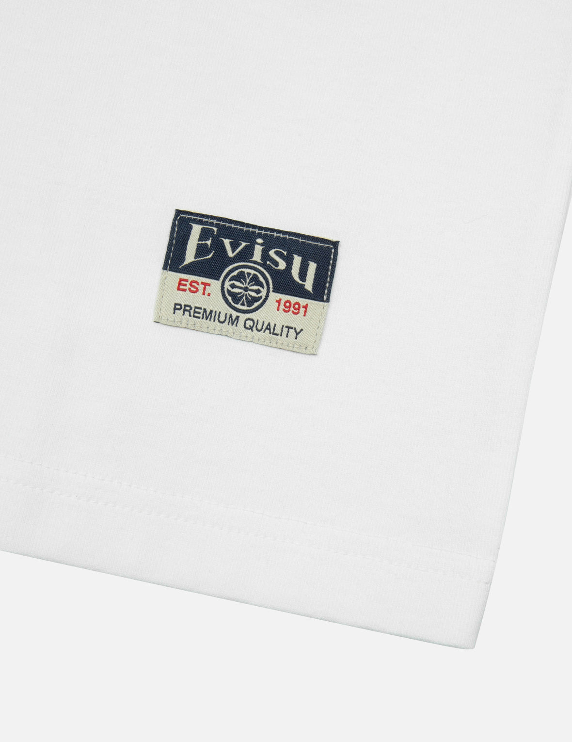 忍者達摩與商標印花常規版型T恤