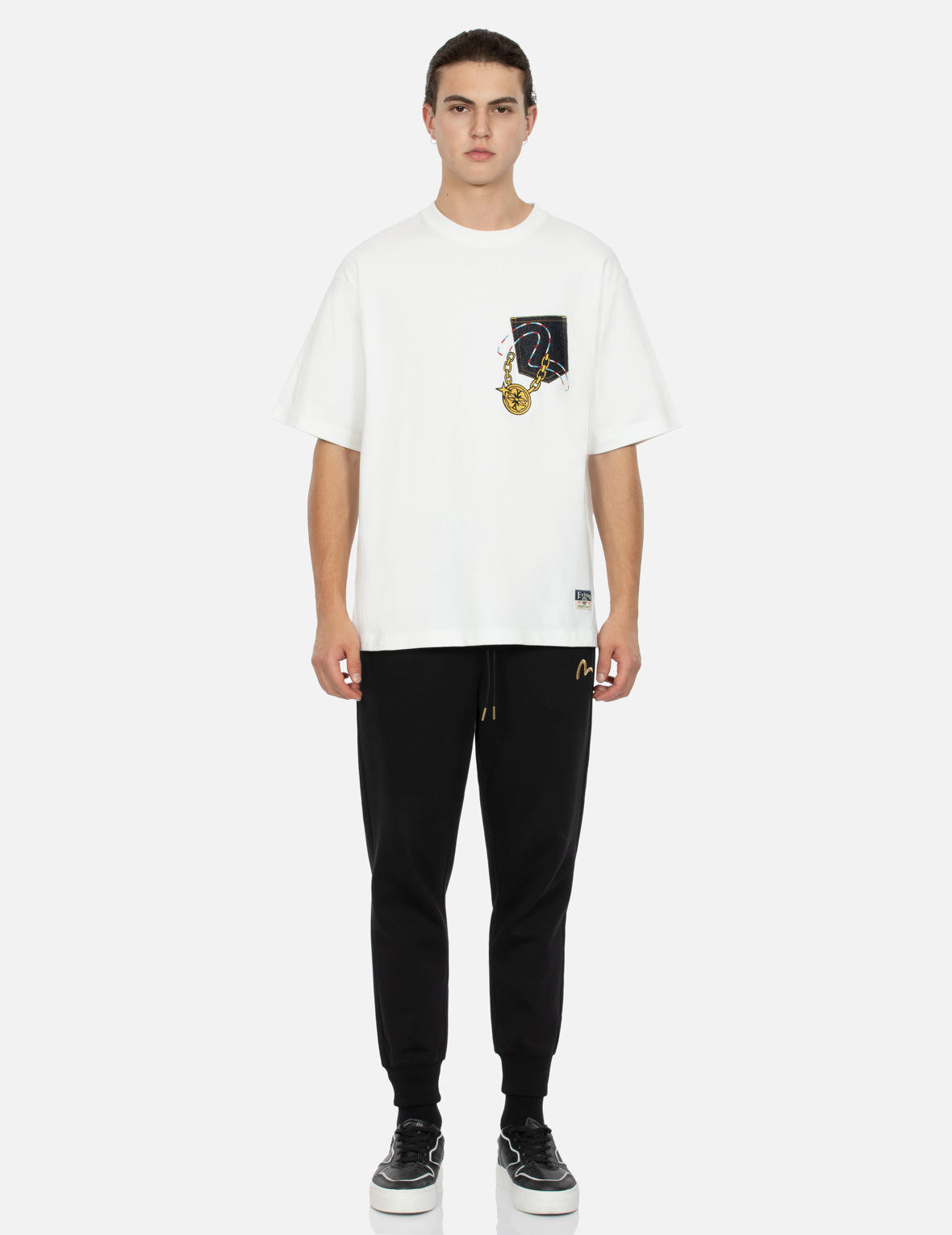 Lucky Slot Machine Daicock Print Relax Fit T-shirt