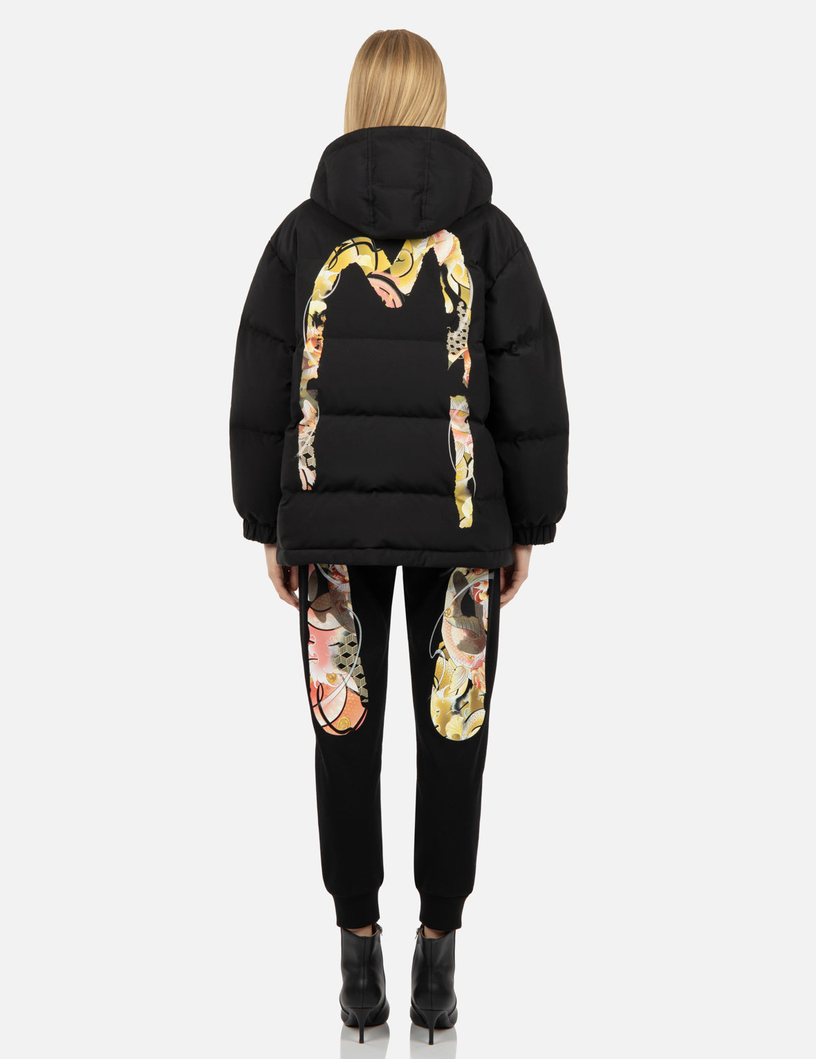Tattoo Koi Daicock Print Sweatpants