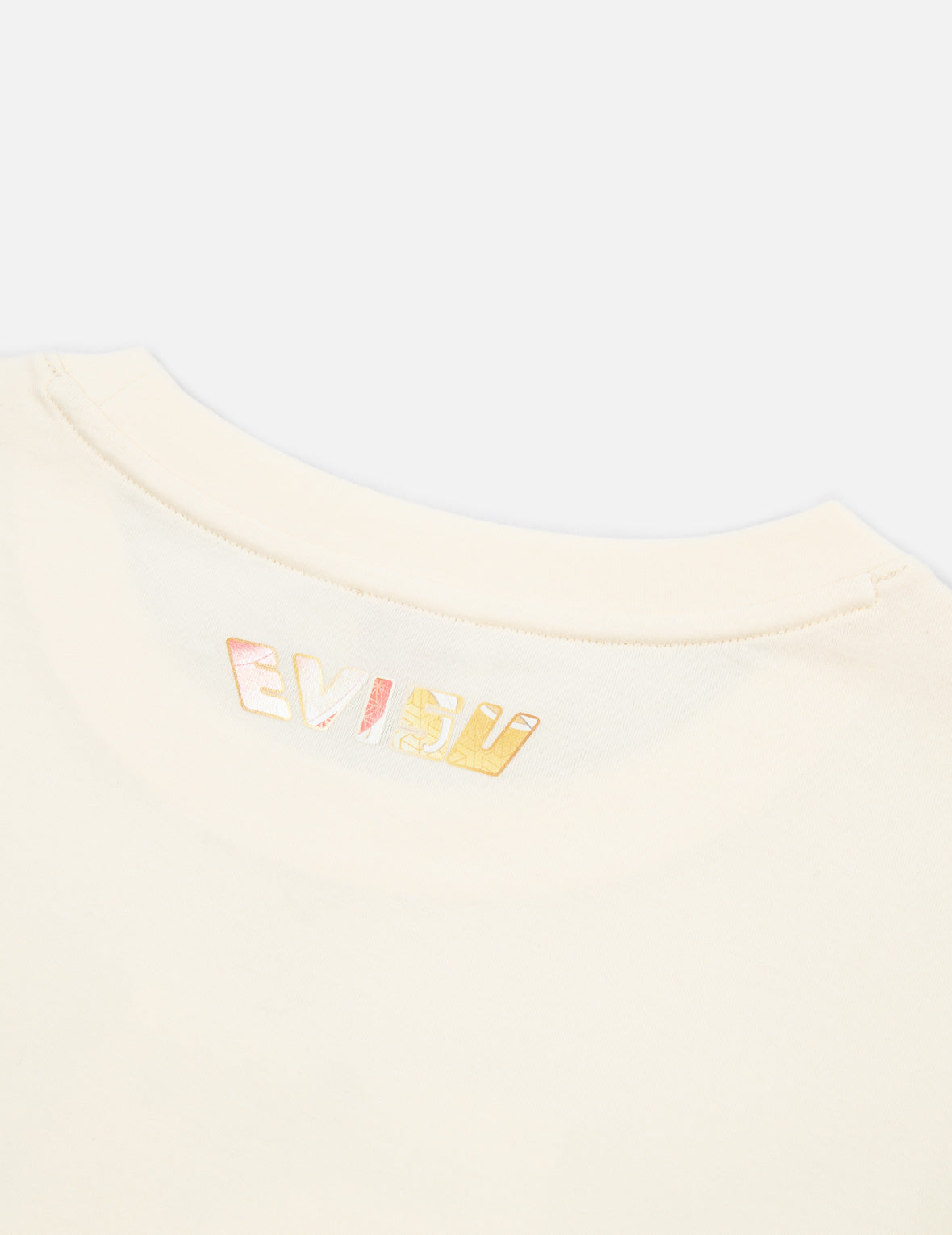 Japanese-pattern Seagull Print T-shirt