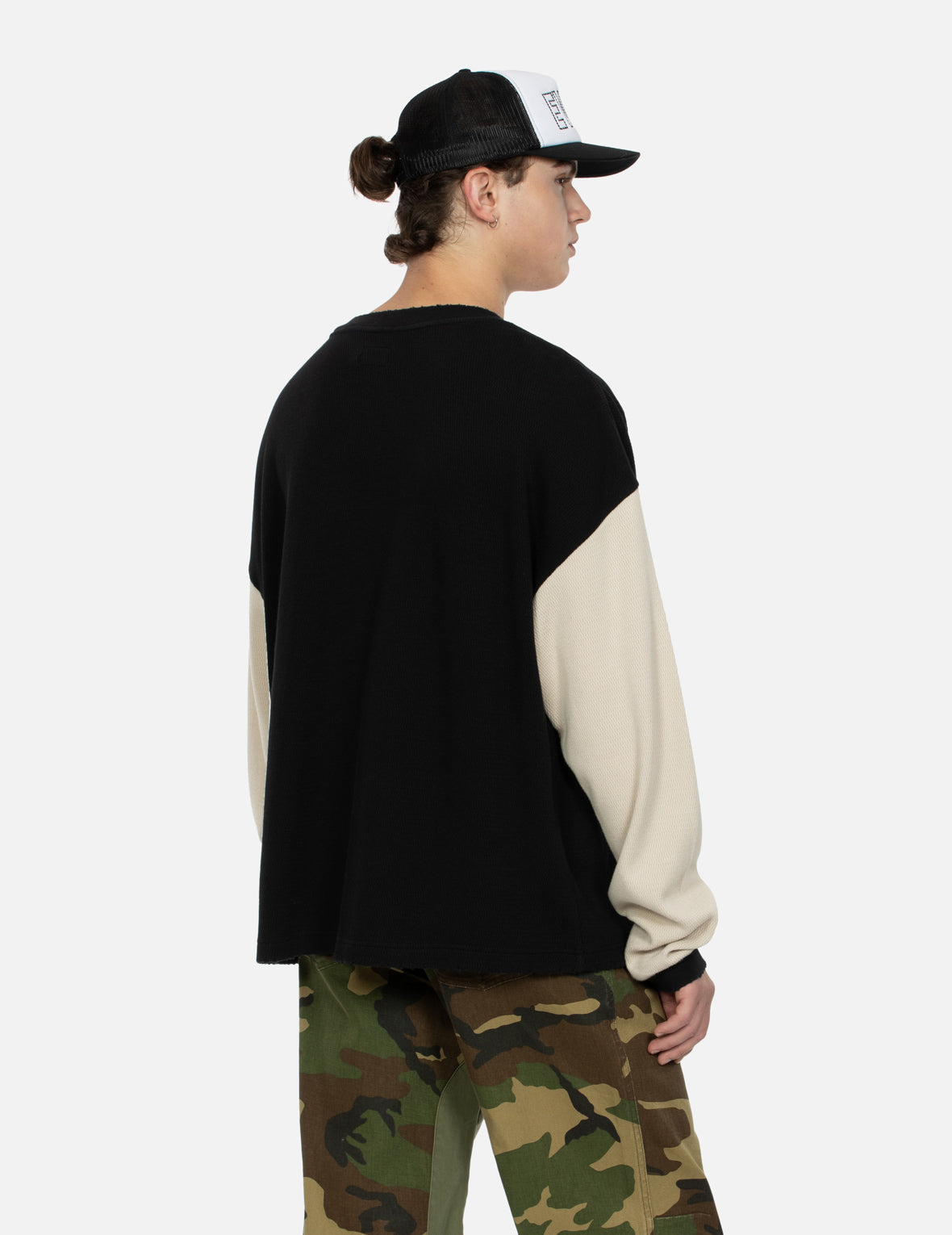 Potassium Spray Seagull Boxy Long-sleeve T-Shirt