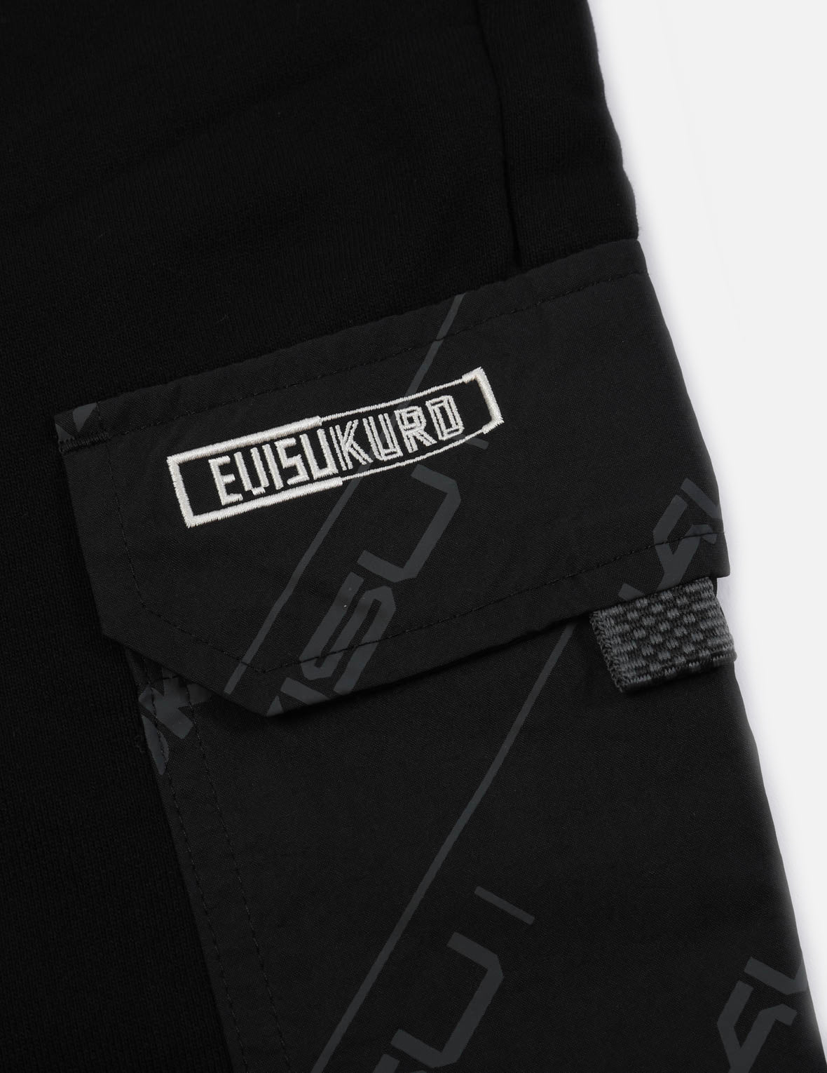 Logo Print 3D Pocket Sweatpant