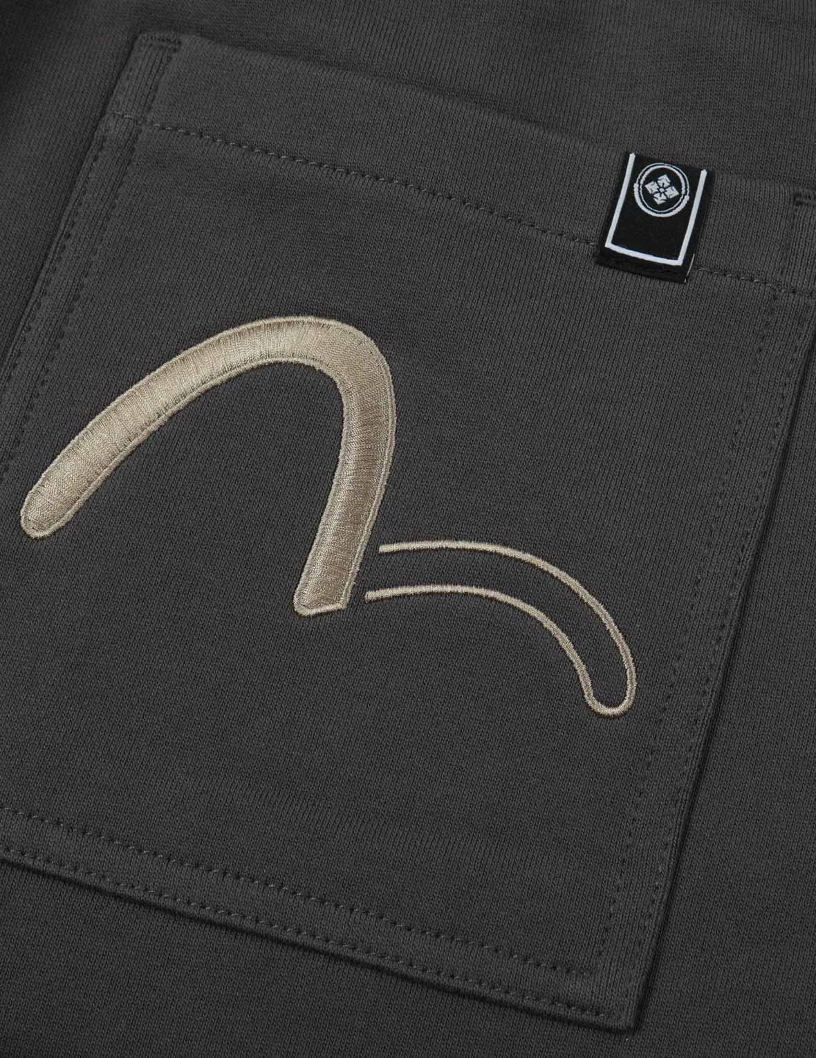 Multi-Pocket Cargo Sweat Shorts