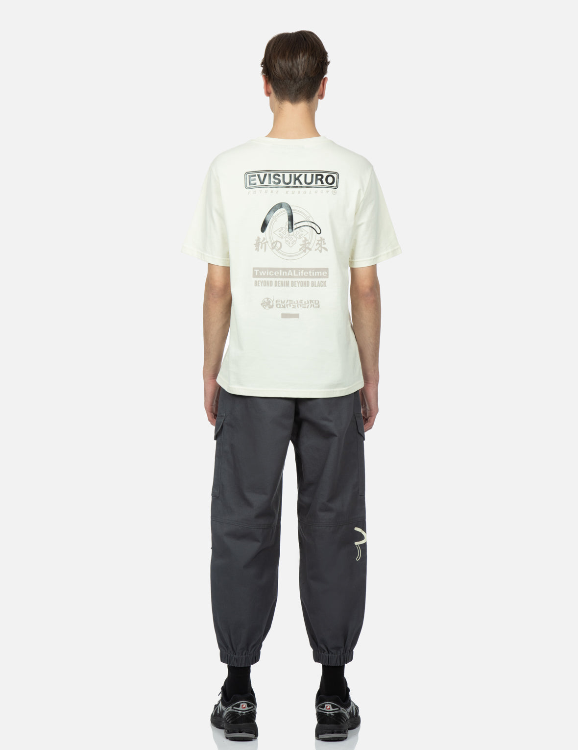 Multi Graphics Print T-shirt