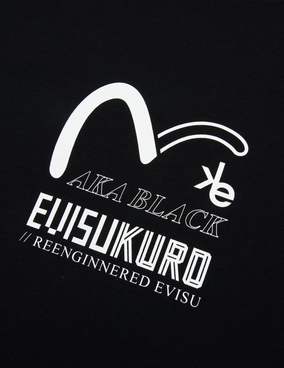 Seagull and Logo Print T-Shirt