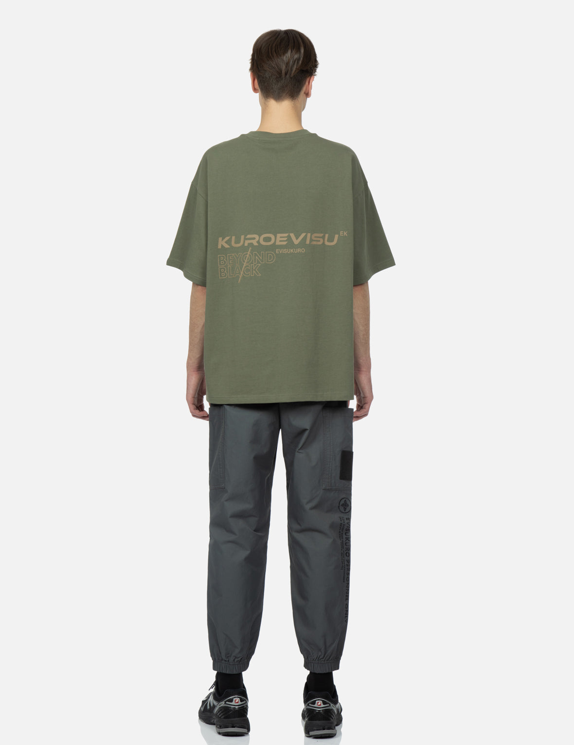 Seagull and Logo Print T-Shirt