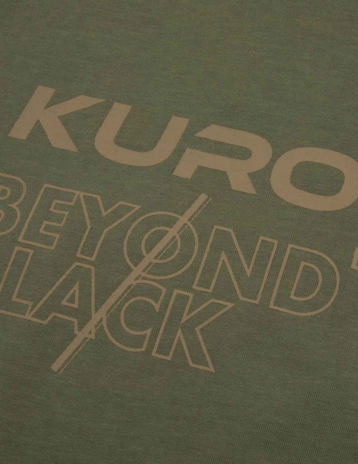 Seagull and Logo Print T-Shirt