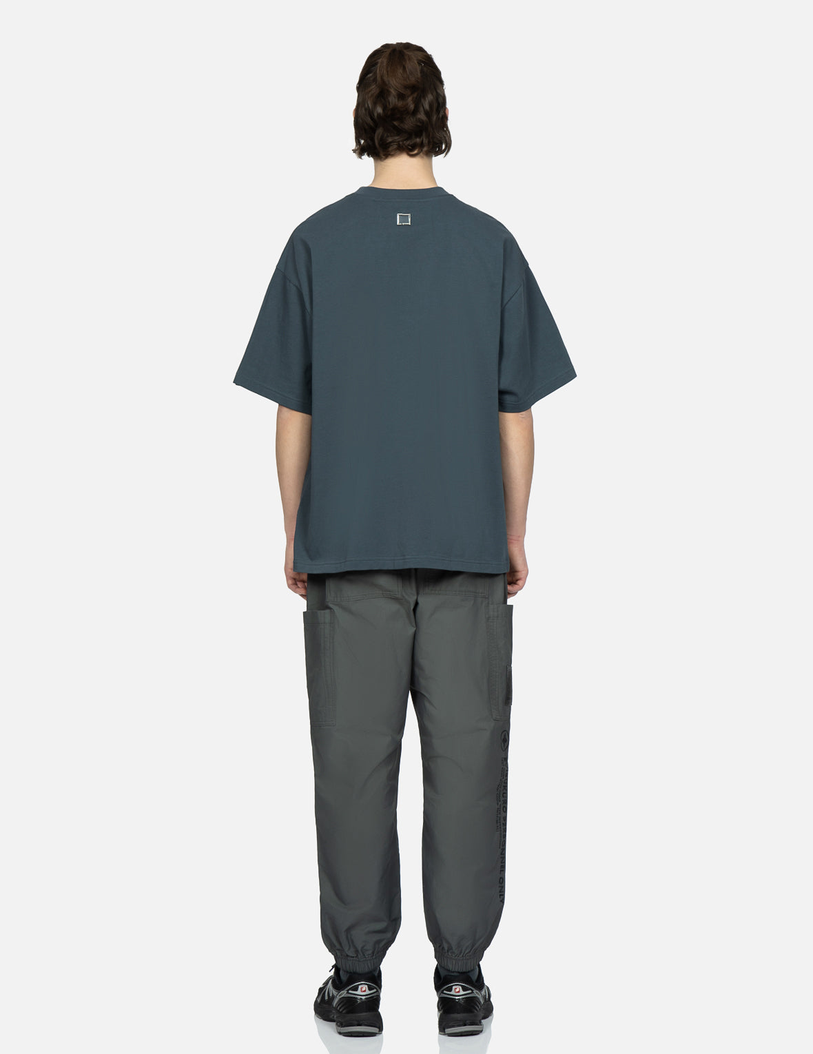 Seagull and Slogan Print Boxy T-shirt