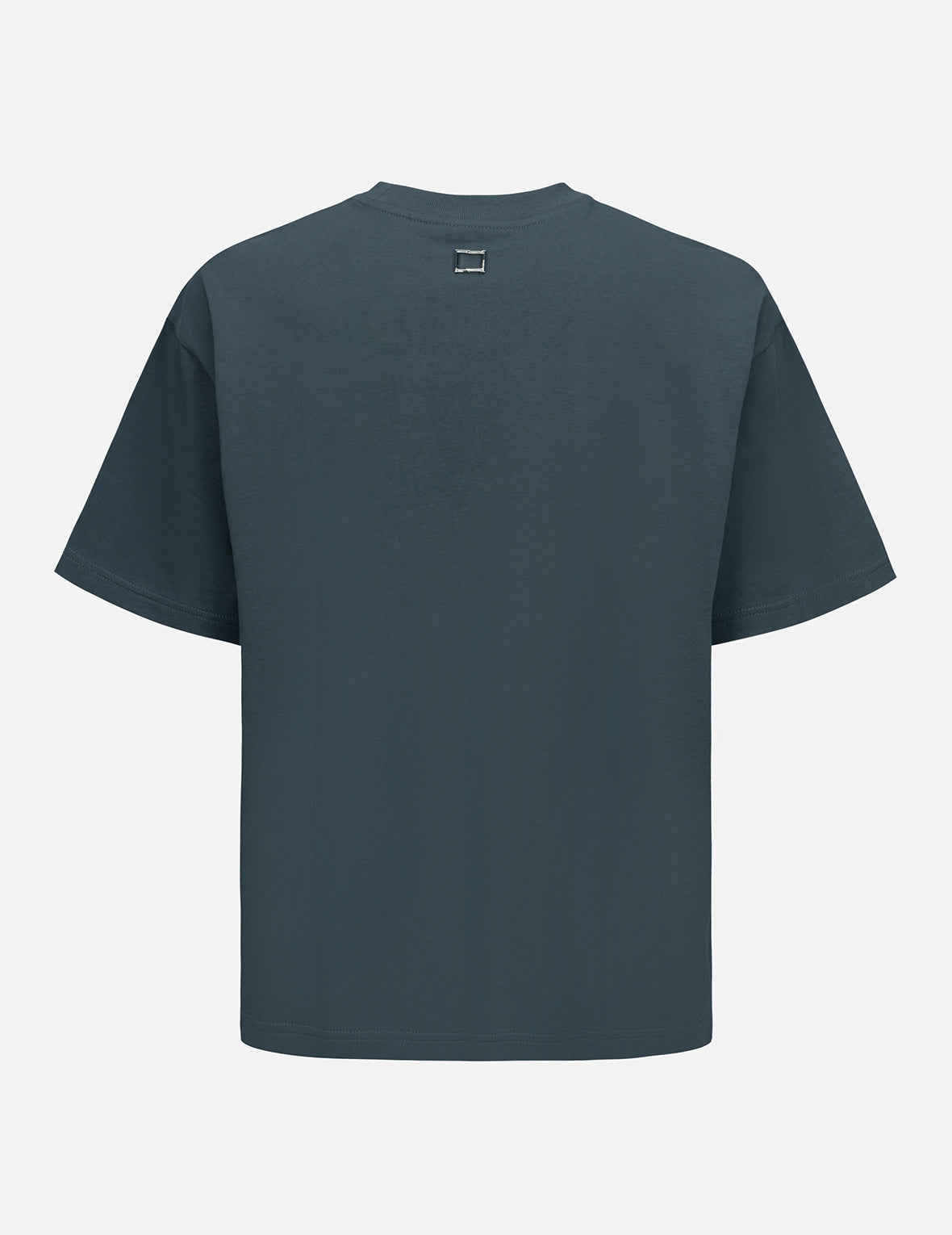 Seagull and Slogan Print Boxy T-shirt