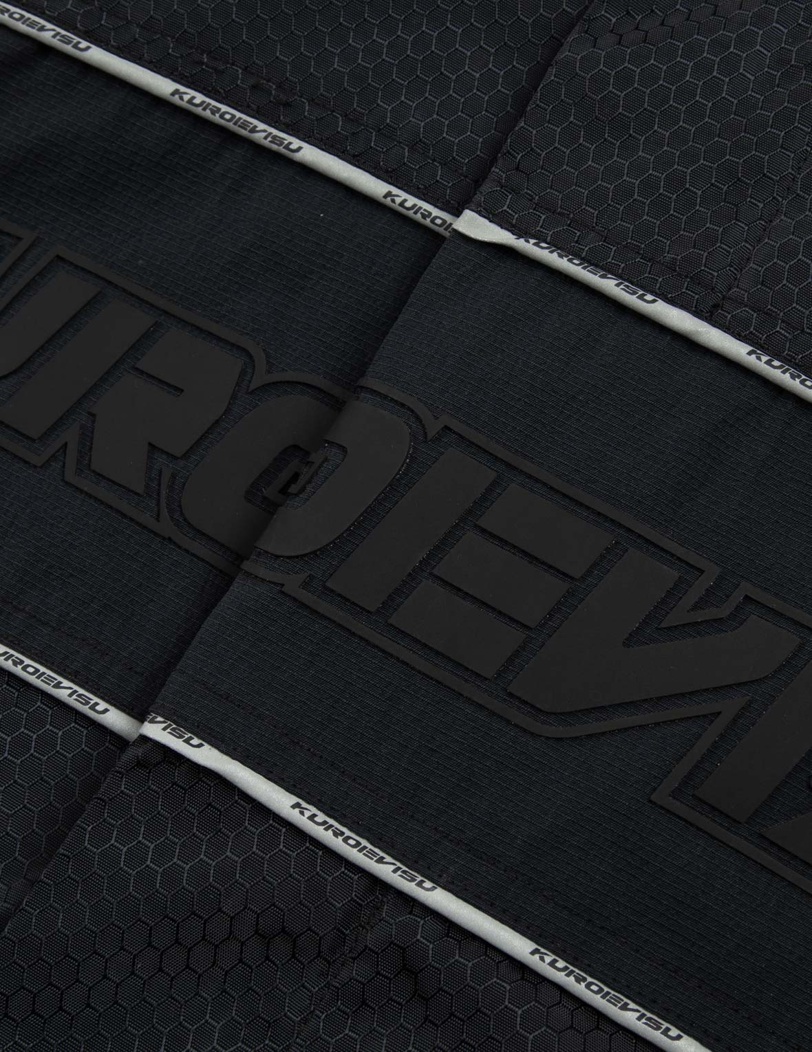 立領機械感家花圖案常規版型機車風外套