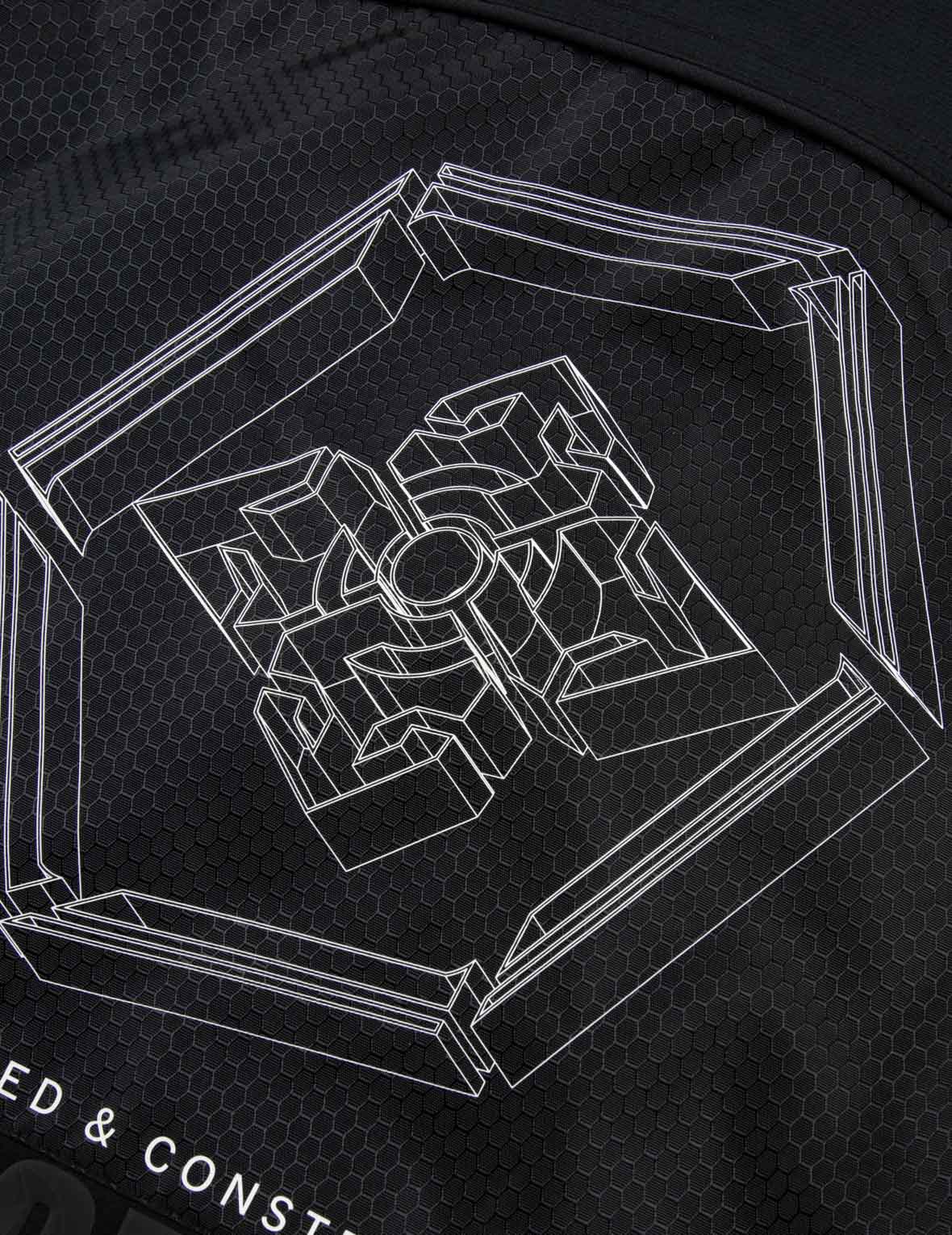 立領機械感家花圖案常規版型機車風外套