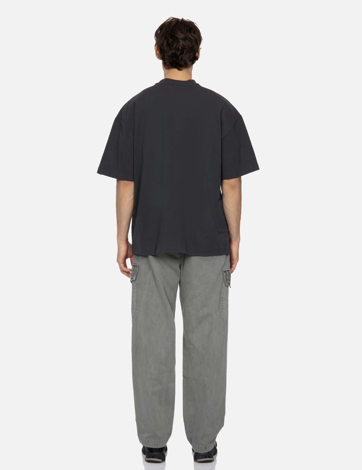 Pocket with Multi Labels Oversized T-shirt