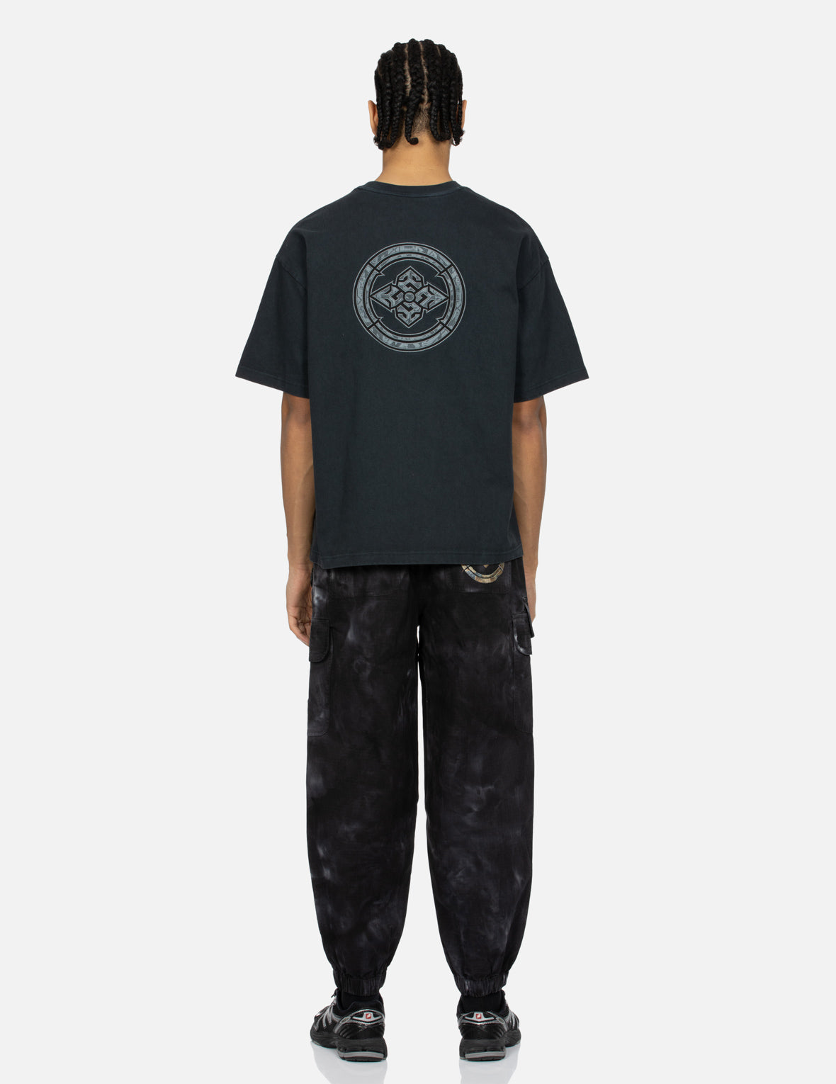 Kamon Appliqué embroidery Loose Fit T-shirt