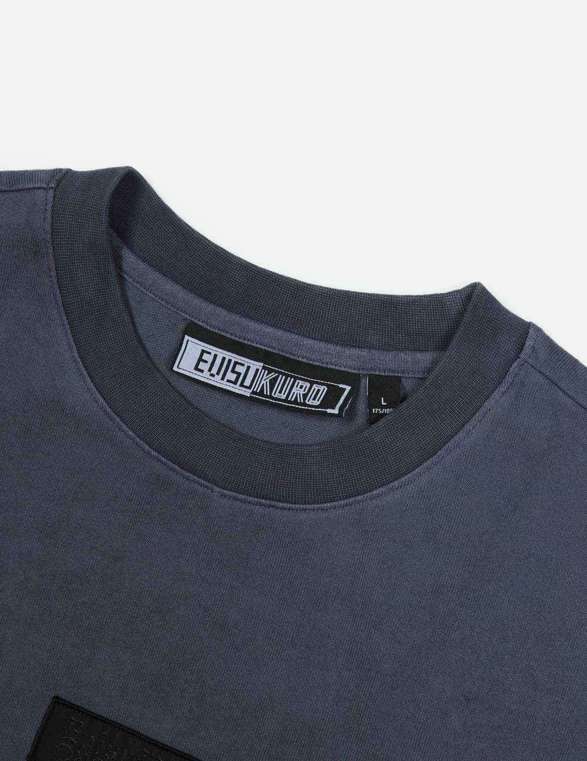 Kamon Appliqué embroidery Loose Fit T-shirt