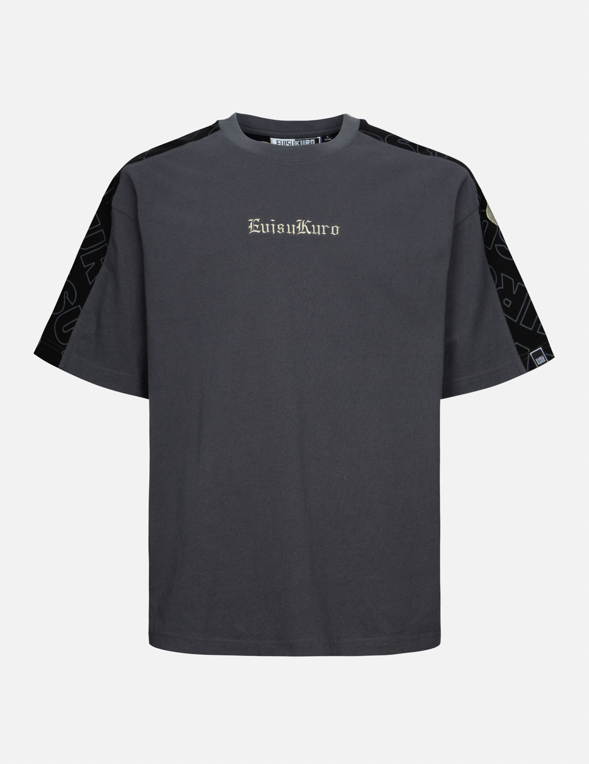 Allover EVISUKURO Print and Embroidery Loose Fit T-Shirt