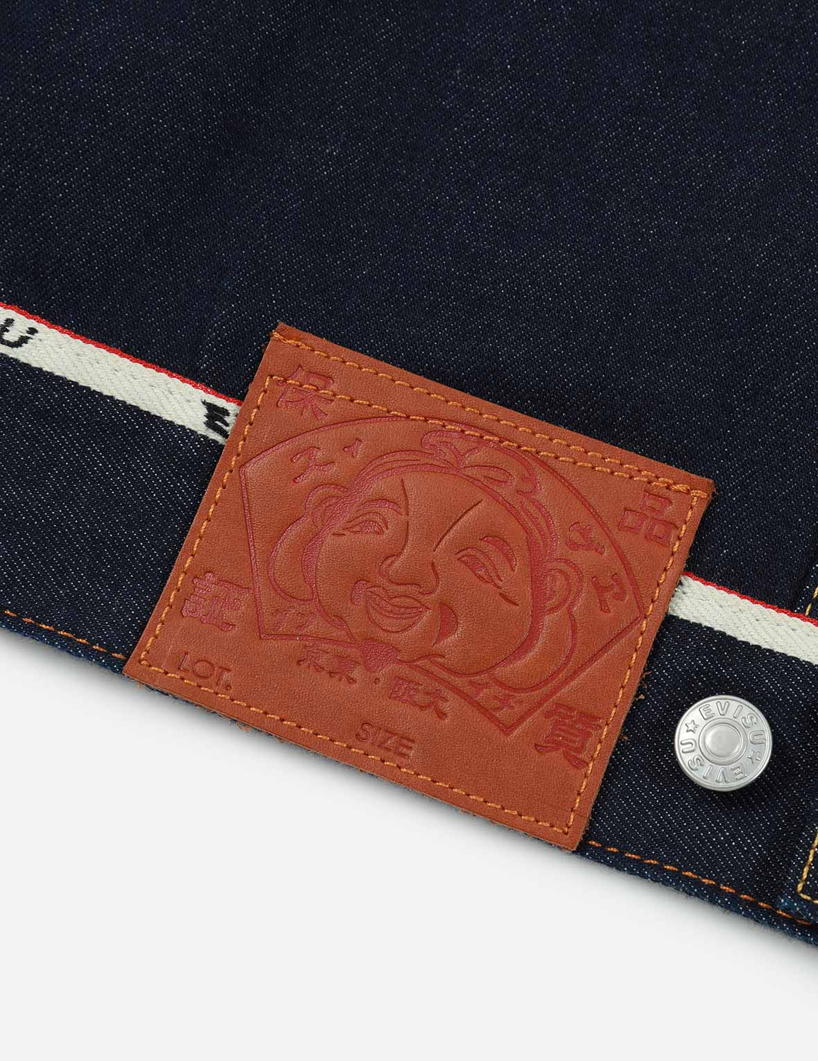 Seagull and Eagle Embroidered Denim Jacket