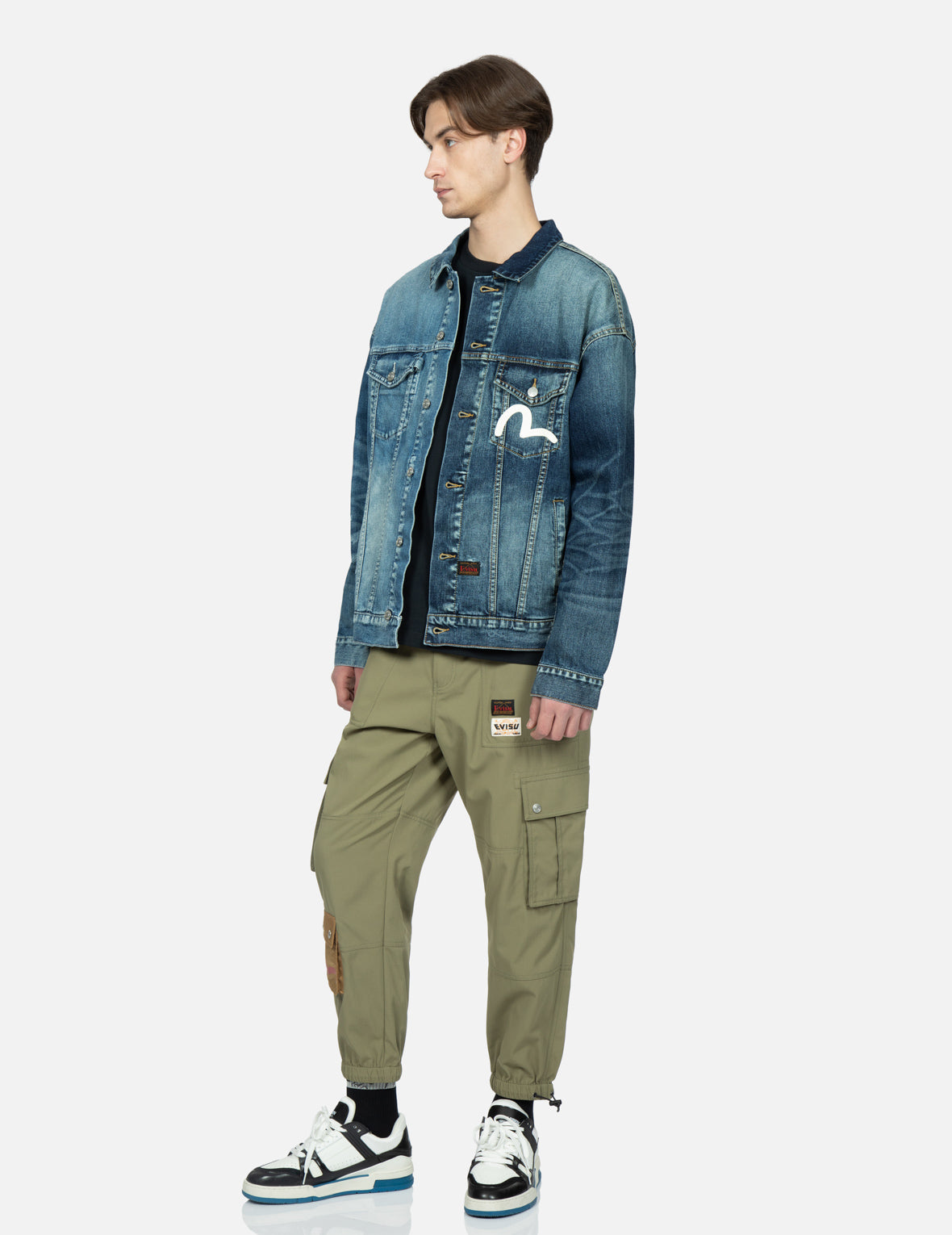 Godhead Appliqué Loose Fit Jogger Pants