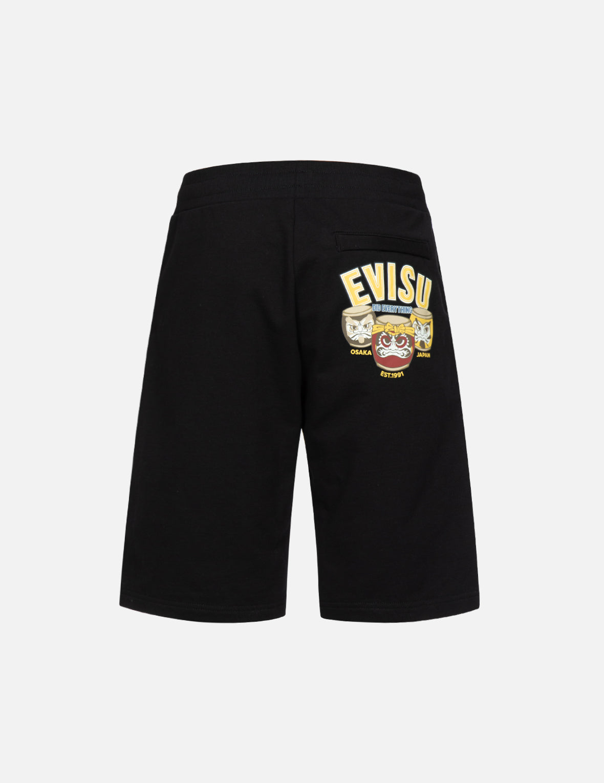Taiko Daruma Print Sweat Shorts