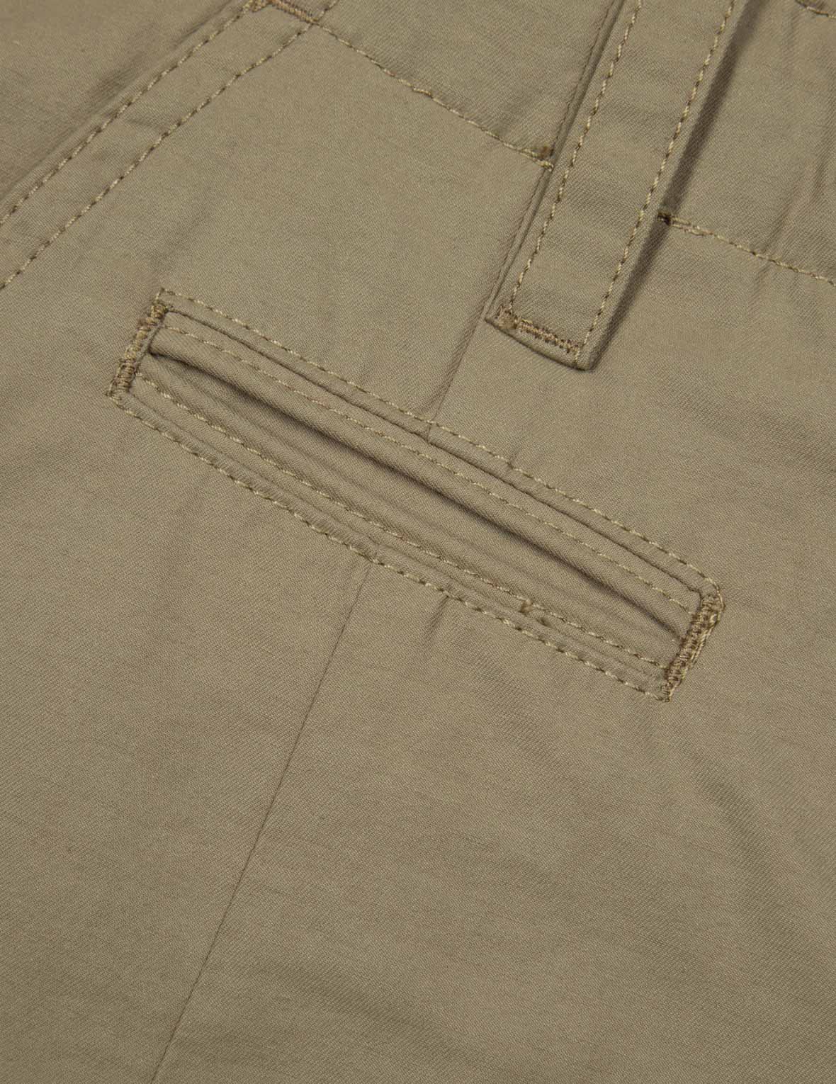 Seagull Embroidery Baggy Pants