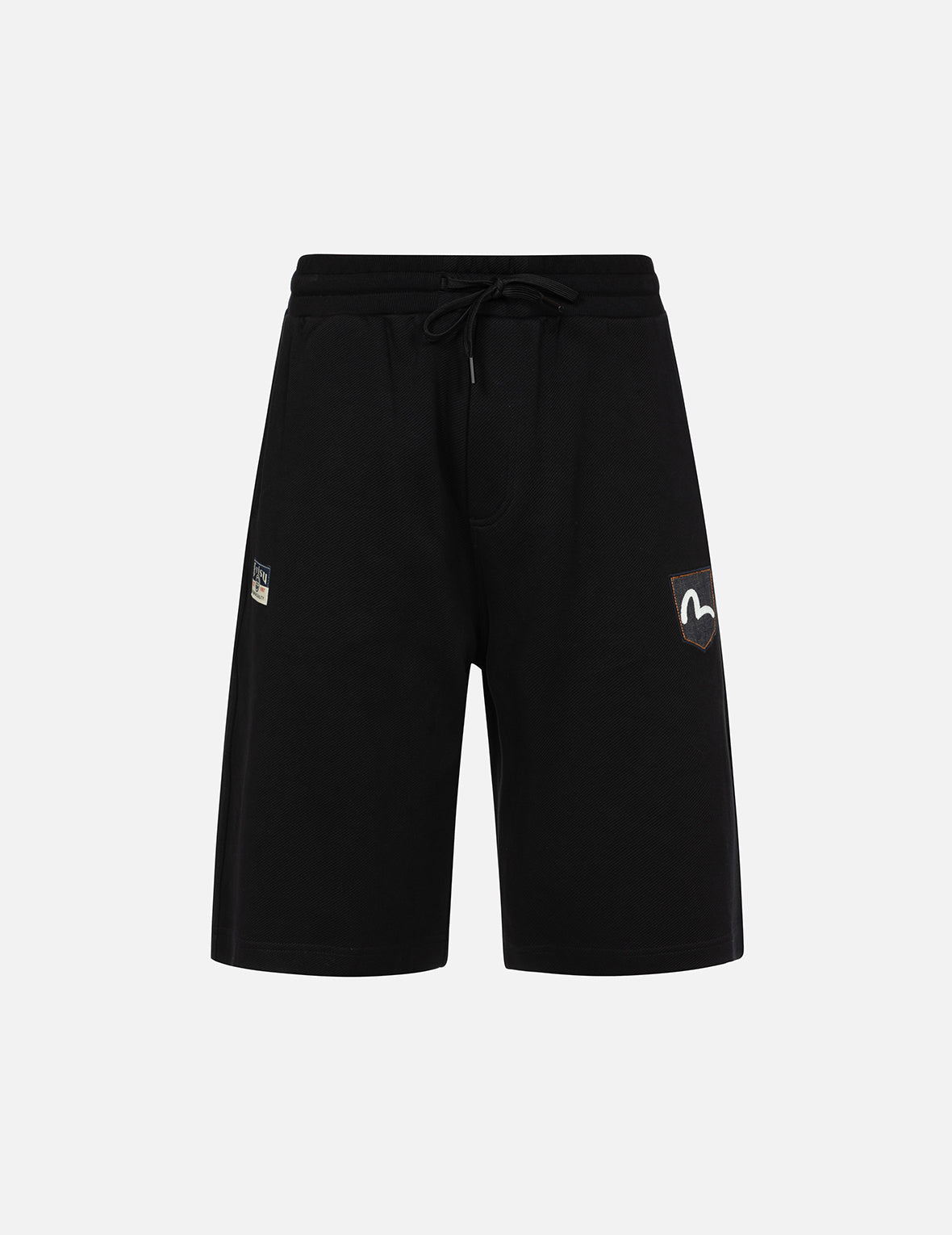 Multi-Embroidery Relax Fit Sweat Shorts