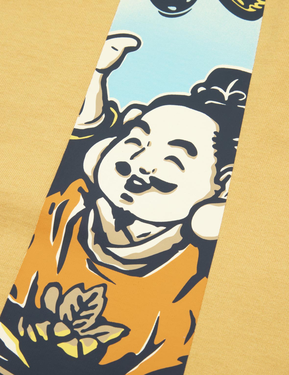 佛頭大M印花寬版休閒T恤