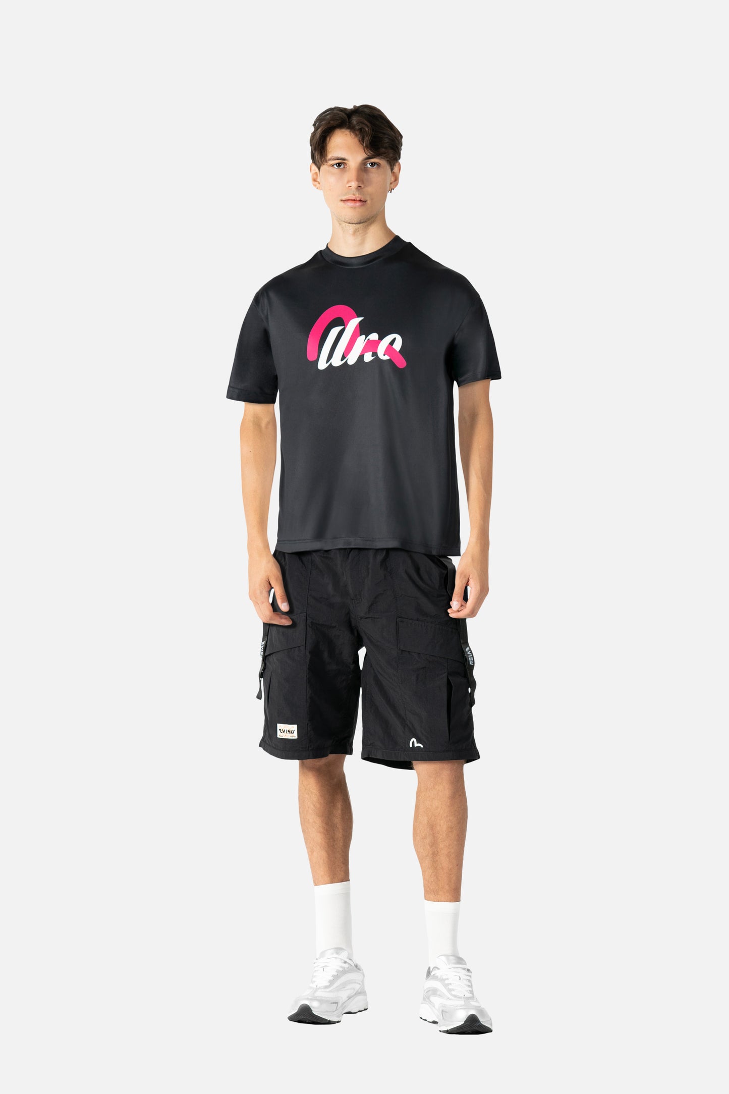 EVISU X UNO RACING 限量版寬版休閒T恤