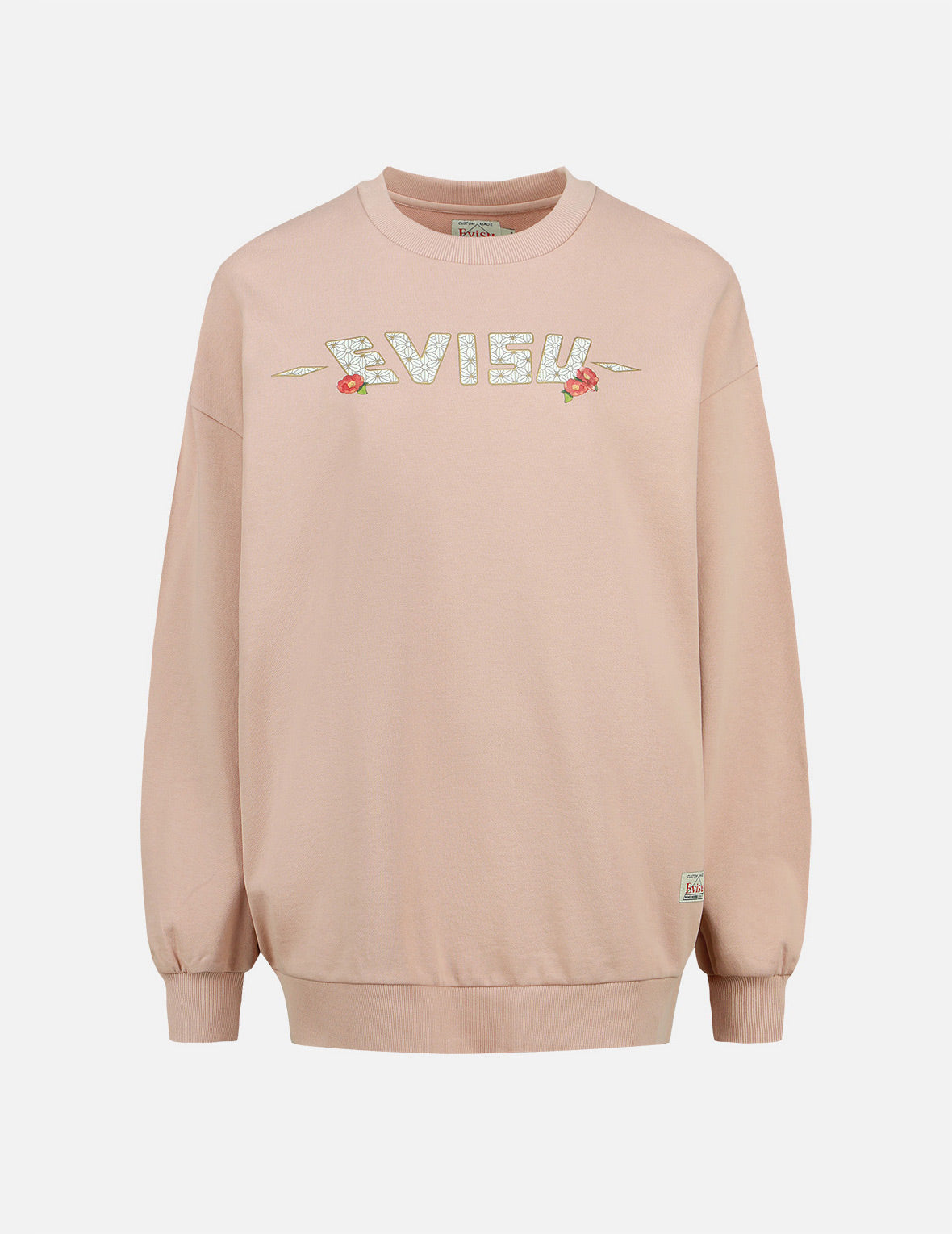 Peacock and Tsubaki Print Sweatshirt