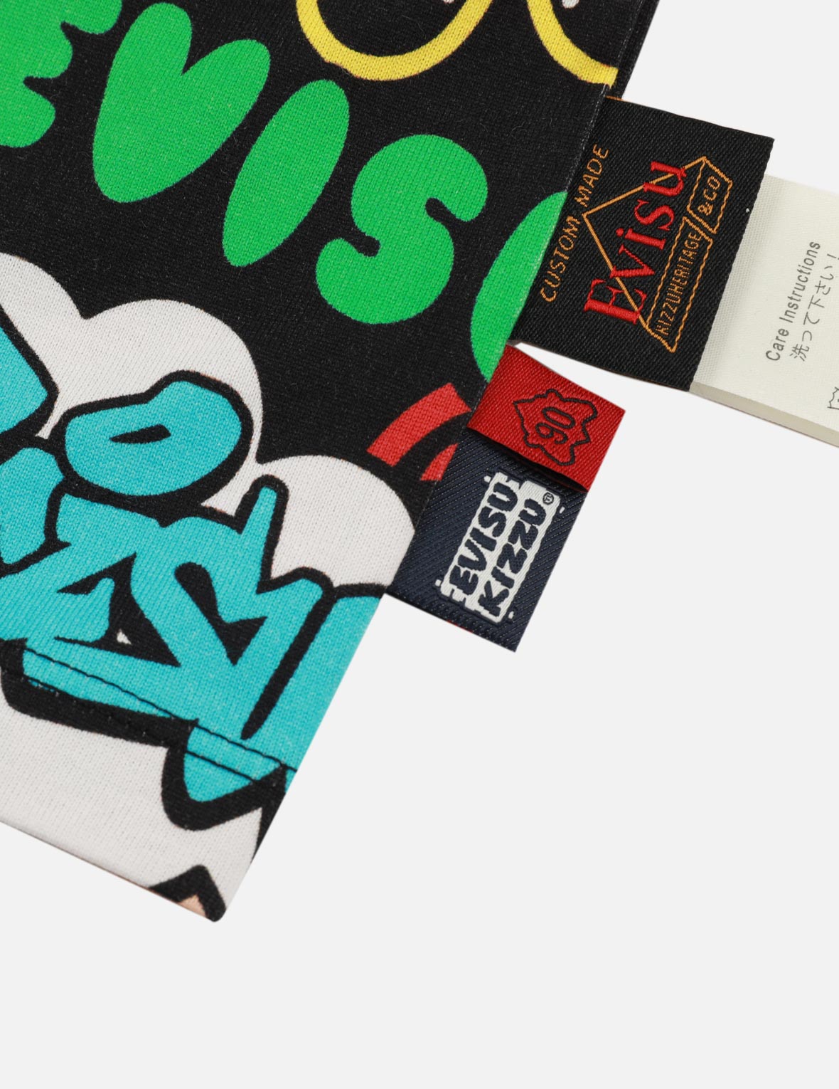 Graffiti Style Multi-Print Regular Fit T-shirt