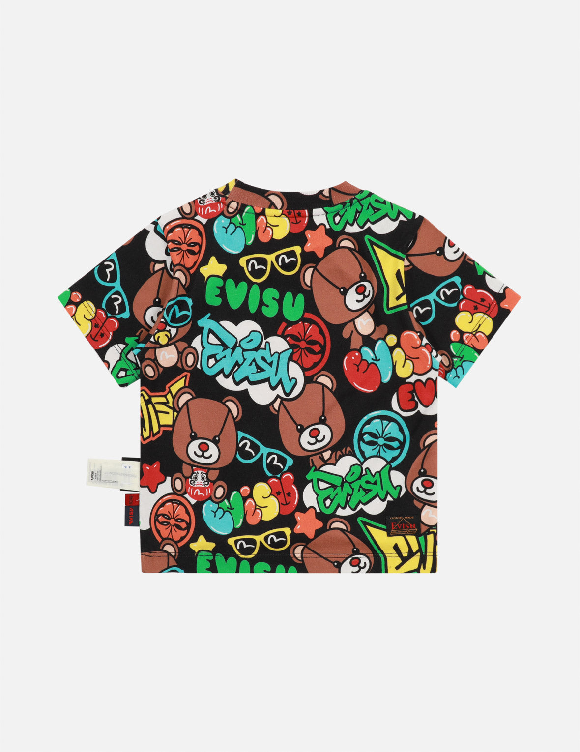 Graffiti Style Multi-Print Regular Fit T-shirt