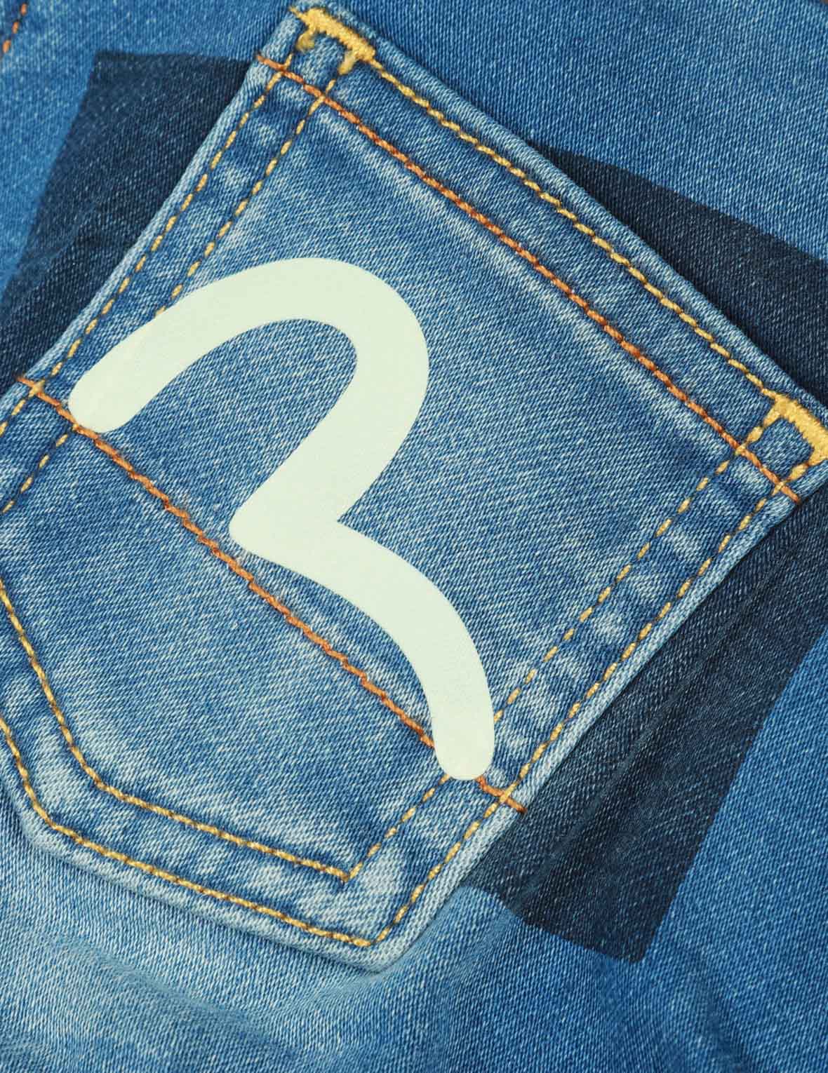 Multi-Pocket and Daicock Print Regular Fit Dungaree Denim Dress